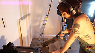 Bound Orgasms Session for a Handy Girl - 4K