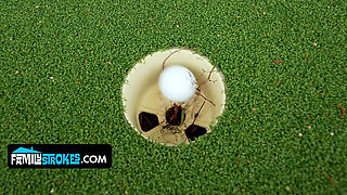 If His Stepdaughter Plays Golf, She Can Sit on His Big Dick Later