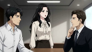 Husband's business partner demands collateral and the wife volunteers.