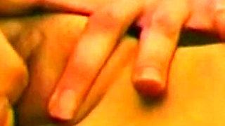 Blonde Slut Stretches Pussy Wide with Huge Bottle Insertion