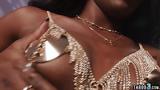 Ebony goddess clearly eager to get a BBC