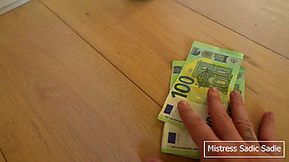 POV Hand Over All Your Money