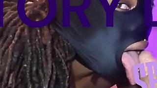 Teaser Suck Story Live 1 Astrid & Artos Hairy Ebony Couple Live Porn