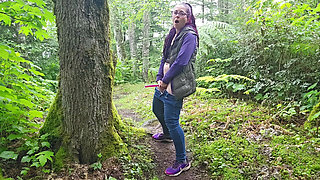 Tree Piss with Female Urination Device