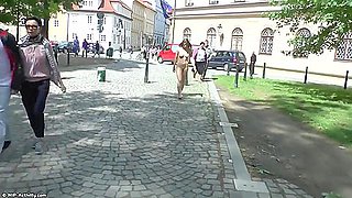 Young Naked Mona Lee Walking On Public Outdoors - Czech Fetish Porn