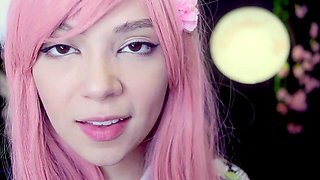 Emo teen Becka solo webcam masturbation