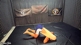 Mixed Wrestling Atomic Wedgie Domination: Mars Solo & Island Boy Face off for a Mixed Wrestling Match but Mars Quickly Discovers