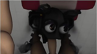 Car Toon In Glamrock Endoskeleton Sex Test