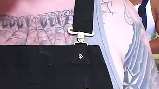 Tiny Mochi Mona Takes on Five Studs and Gets Pounded Like a Champion