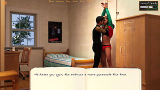 Bound to College 5 - Wax Play with the College Nerd