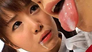 Amateur Asian College Teen Gives Blowjob