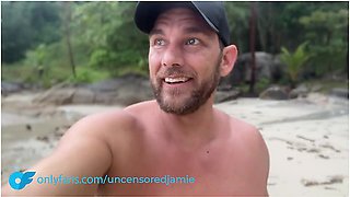 Robbie Oz And Jamie Jones In Fit British Model Strips On The Beach Travel Vlog