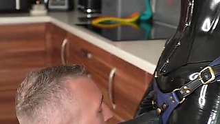 Chastity Maid Gets Pegged - Ruby Onyx