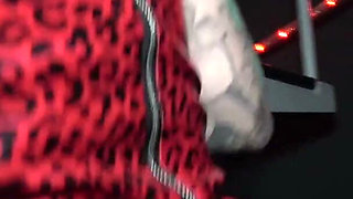Latex-clad Street Slut Fucks a Stranger's Big Cock