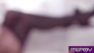 Looking-good Ginger Banks - clit rubbing xxx - First Class POV