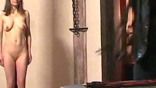 Whipping, dominating, spanking submissive