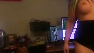 Slow Motion Boobie Bouncing Across Babestation Set Funny Playful