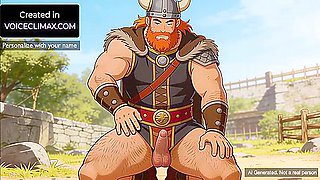 Car Toon And Erotic Audio - Bara Viking Bear Olaf: On My Dick While Vikings Rail You - Group Creampie Yaoi Fantasy