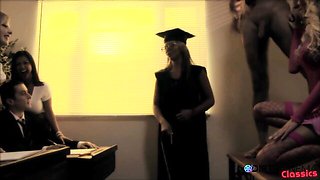 Attractive Cory and Tarra's milf action