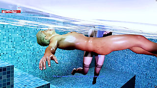 Virtual Reality Temptation: Curves Divine - 3D Animation Hentai