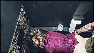 Slut Caught Getting Fucked Bareback In The Bar Toilets - Public Cheating