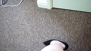 Amateur blonde having solo pleasure