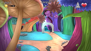 Shrinking man, shrinking, shrinking animation