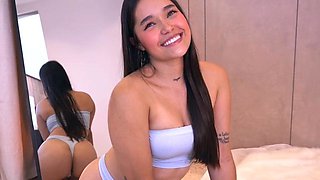 Perfect Teen Latina Lingerie Camshow