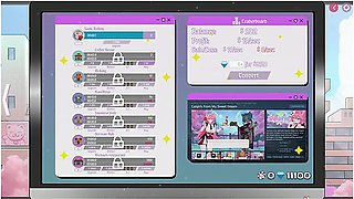 Tsundere Milfin [hentai Game] Stuck In The Elevator With Car Toon