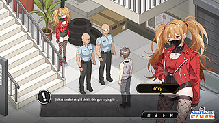 Sex, Secrets & Used Tech Gameplay Part 6 - Roxy's Steamy Blowjob by the Station