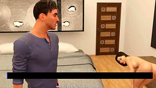 Hentai Stepmom Future Money Man Shower Leads to Sex