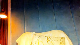 Busty blonde Hitchhiking teen strips and masturbates