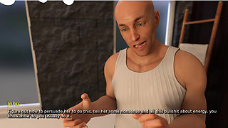 My hotwife - gameplay - roleplay - red brilliant - wife tries butt plug