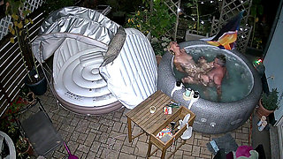 Couple caught fucking by the surveillance camera.