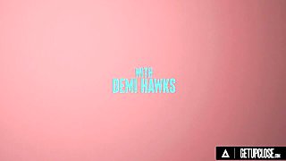 Sensuous Demi's romantic action
