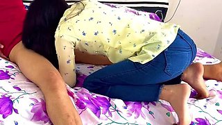 Desi Girl First Time Hotel Sex - Huge Cock Fucks Tight Pussy Hard with Moans