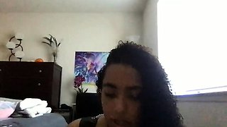 Hot Black Maid Does Some Webcam Black and Ebony