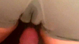 Teasing Her Cameltoe in Yoga Shorts