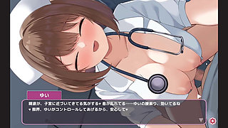 Hentai Game - Naughty Nurse Riding the Dick - Sakusei Shinsatsu