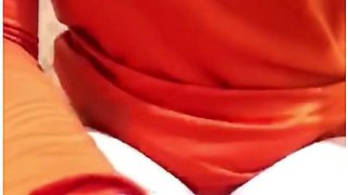 This Naughty Girl Takes Off Her Clothes, Pees, And Shows Her Pussy! Delicious Sounds