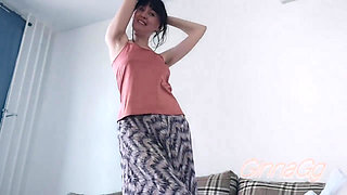 Ginnagg Super Hairy Pussy Demands Your Tongue Between Her Legs!