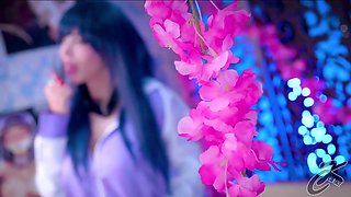 Real Jiggling Climax with a Hefty Faux-cock - Hinata Uzumaki (Ksu Colt)