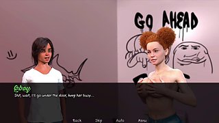 Milf Teacher Flashes Saggy Tits - The Beautyfield - Episode 02