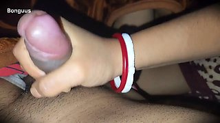 Sharing bed with Stepmom She grabbed my Dick I cum into her pussy