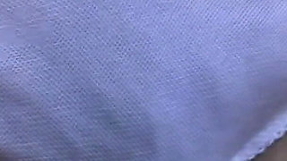 Huge tits pretty face hairy pussy solo eve