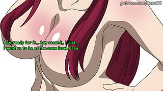 Get Erza Scarlet's paizuri as a prize for being her enslaved dude (Jerk Off Instructions)