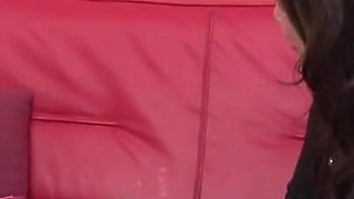 FFM sexy milf gets her ass nailed in threeway with Candice