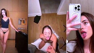 Alina A Glamorous Fashion Model Filmed Her First Ever