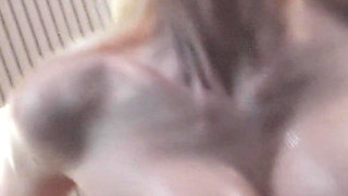 Stepmom Helps Me to Cum - Lets Me Rub Her Pussy and Fuck Big Oily Tits