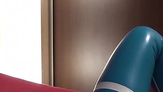 Latex Danielle doctor have fist masturbating squirt